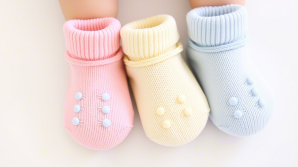 Chaussettes douces pour bébé